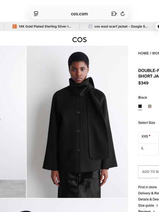 COS Jackets & Blazers - Cos Scarf Coat